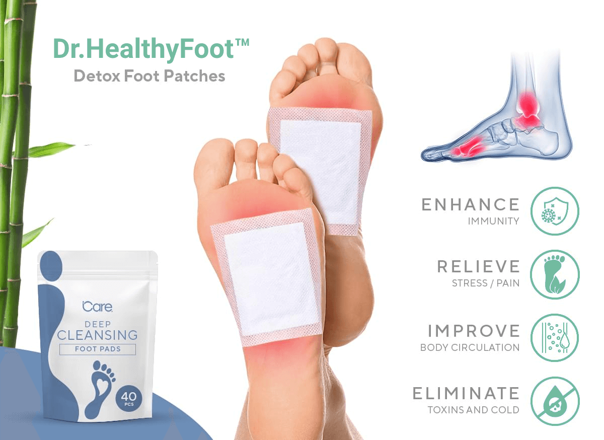 20 Pcs Foot Detox Patches